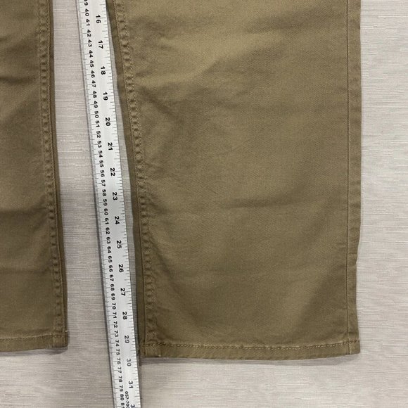 Buffalo SAM-X Brown Denim Jeans Mens Size 40 x 30 Slim Fit Straight Leg - Picture 9 of 11